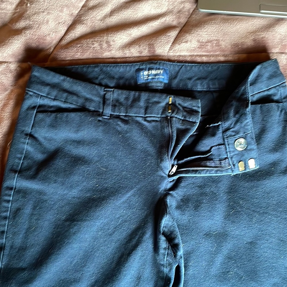 Navy Blue Ladies Dress Pants